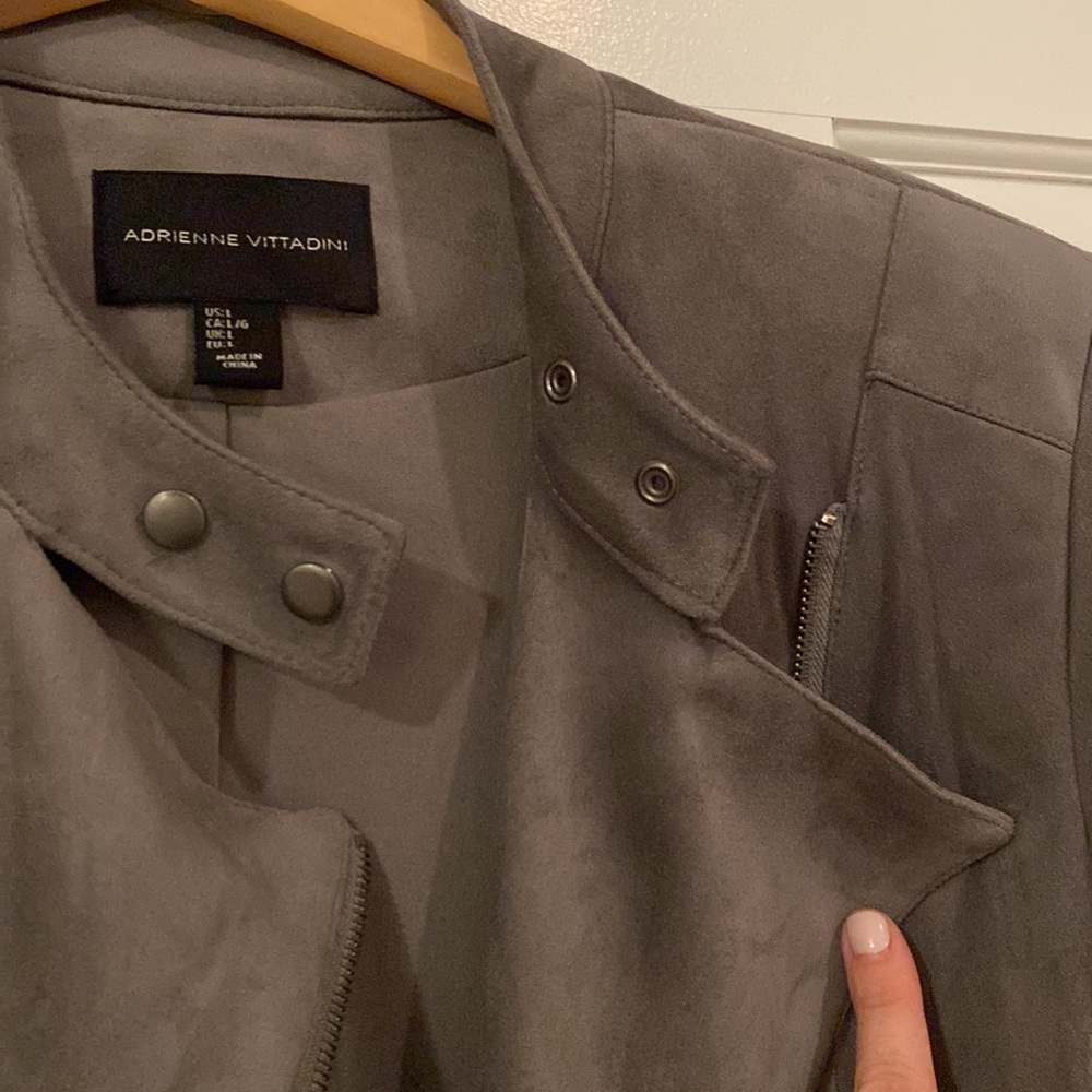 Gray Suede Jacket. - image 3